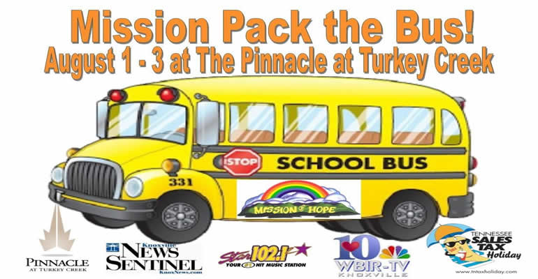 Mission Pack the Bus – WBIR Spot
