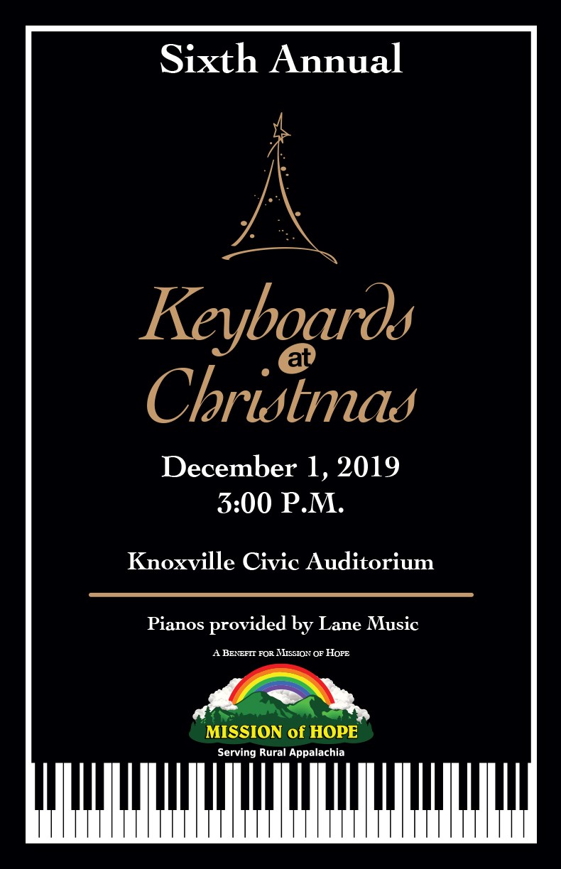 Keyboards At Christmas 12/1/19 Knoxville Civic Auditorium @ 3PM
